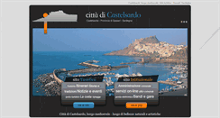 Desktop Screenshot of comune.castelsardo.ss.it